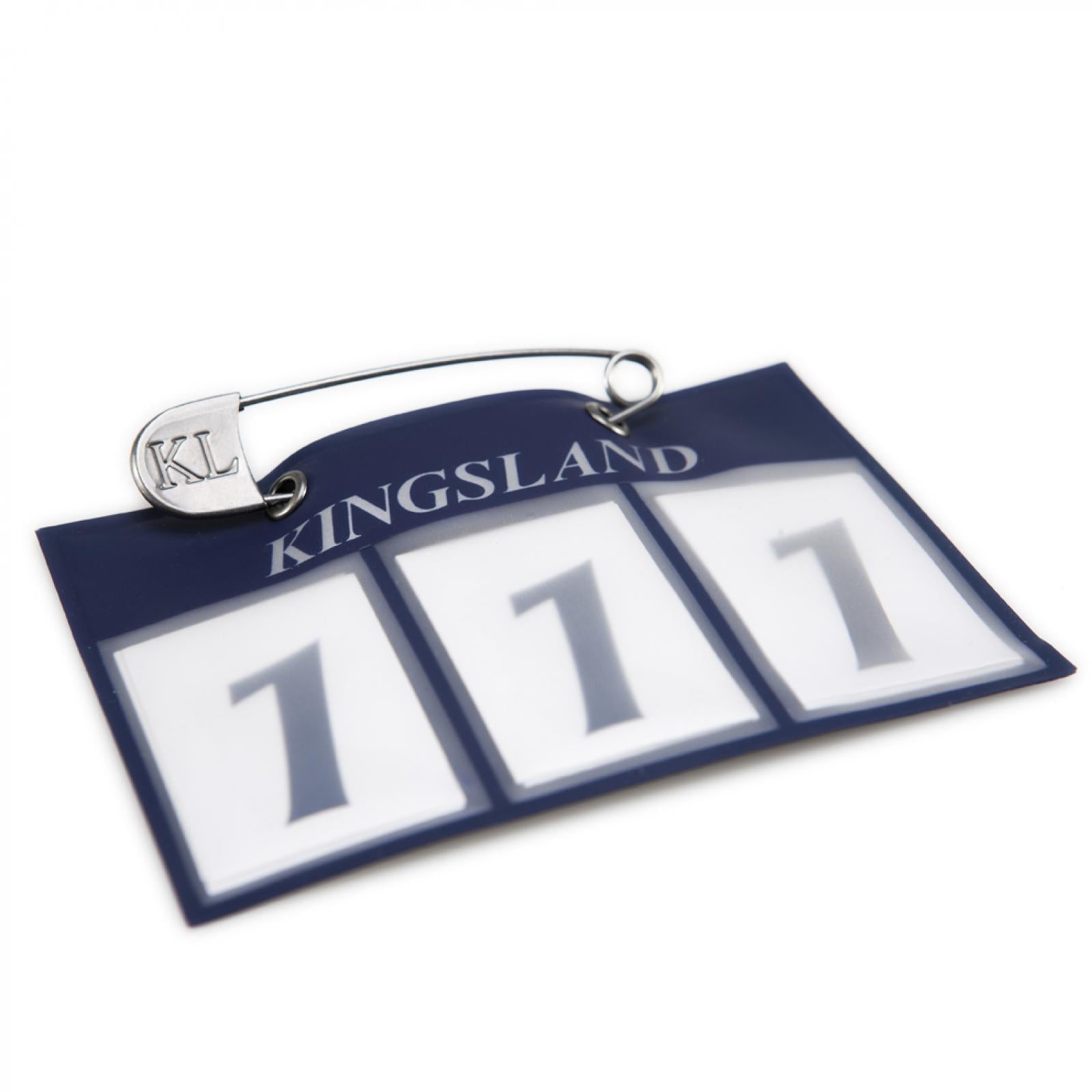 Turmierbedarf Classic Number Plate, 3 Pockets