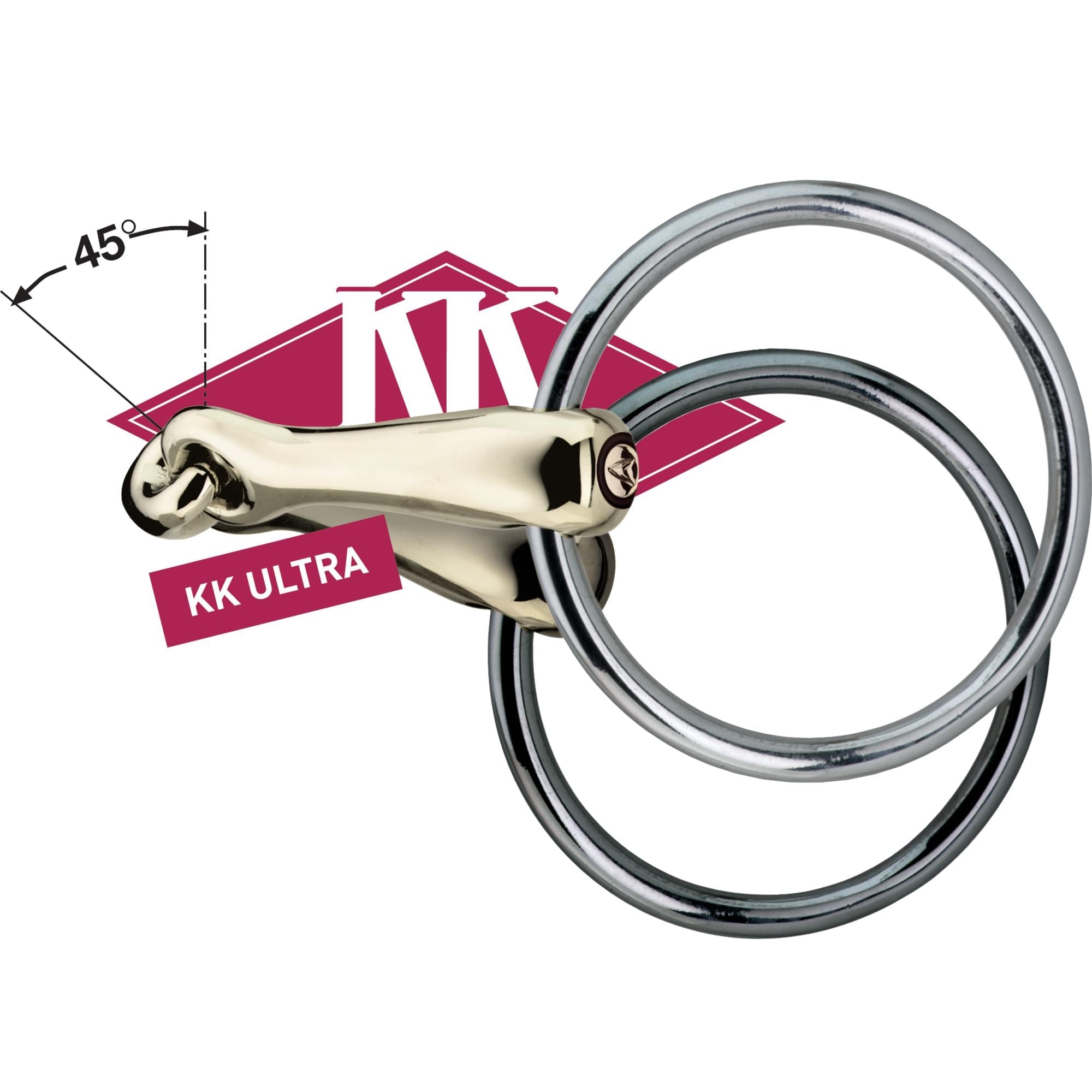 KK Ultra D-Ring Gebiss Sensogan 15 mm - Reitstiefel Kandel - Dein Reitshop