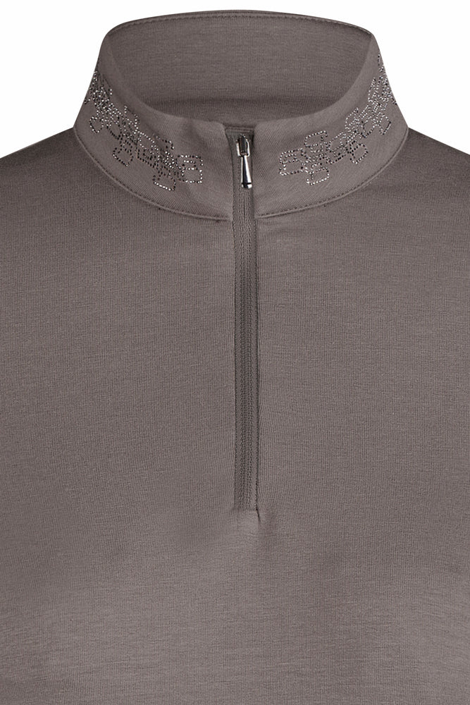 Camicia da camicia Langarm Strass N ° 627300 Sport