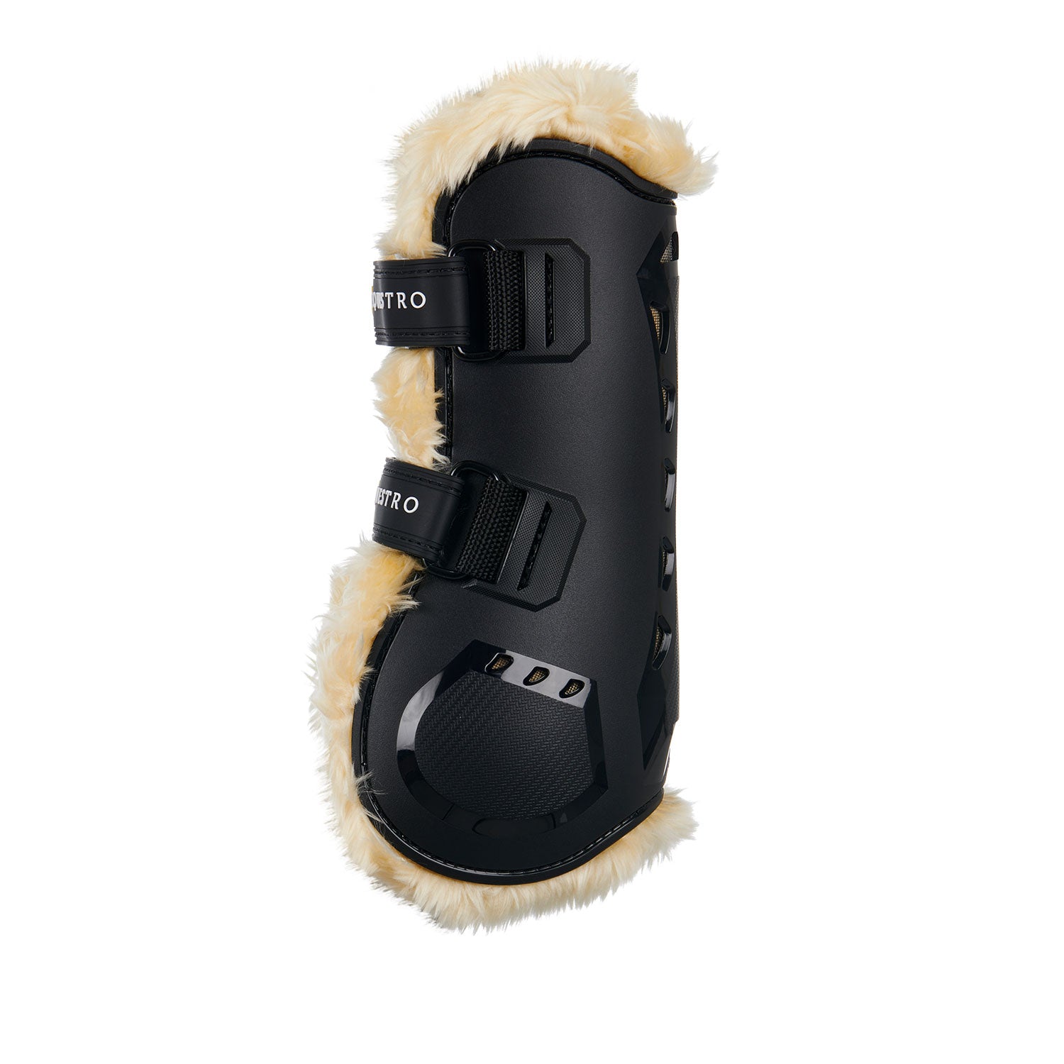 Gamaschen Tendon Boots In Polyurethane With Synthetic Lambskin