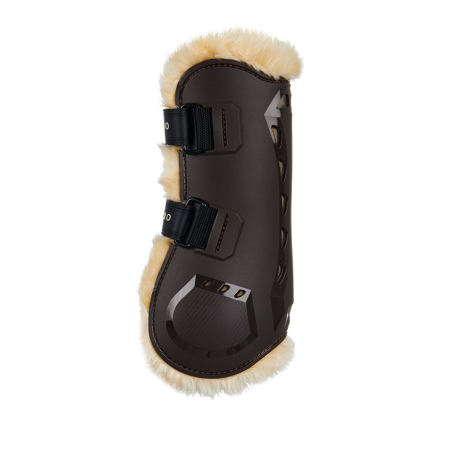 Gamaschen Tendon Boots In Polyurethane With Synthetic Lambskin