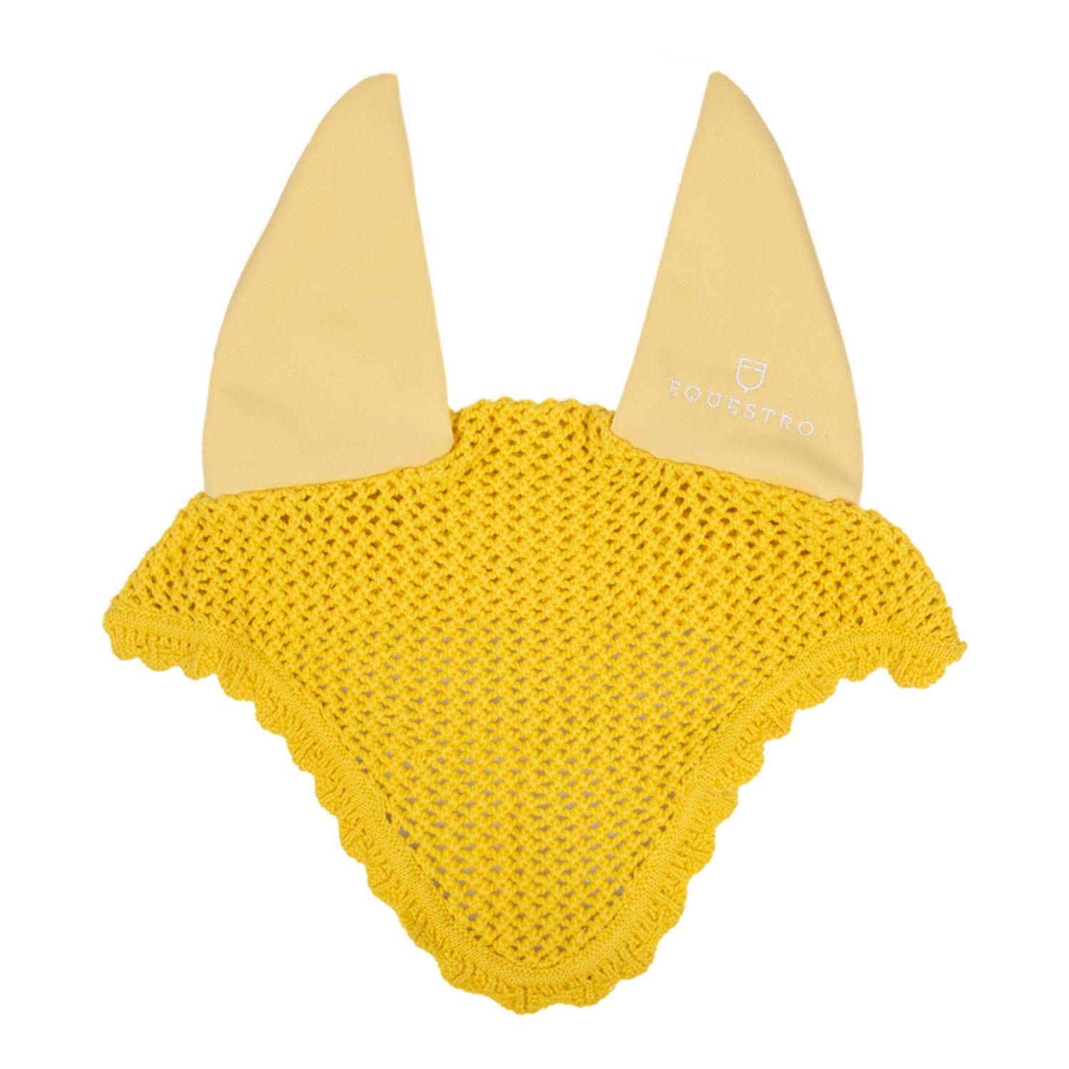 Fliegenohren Knitted Fly Veil With Elastic Ears