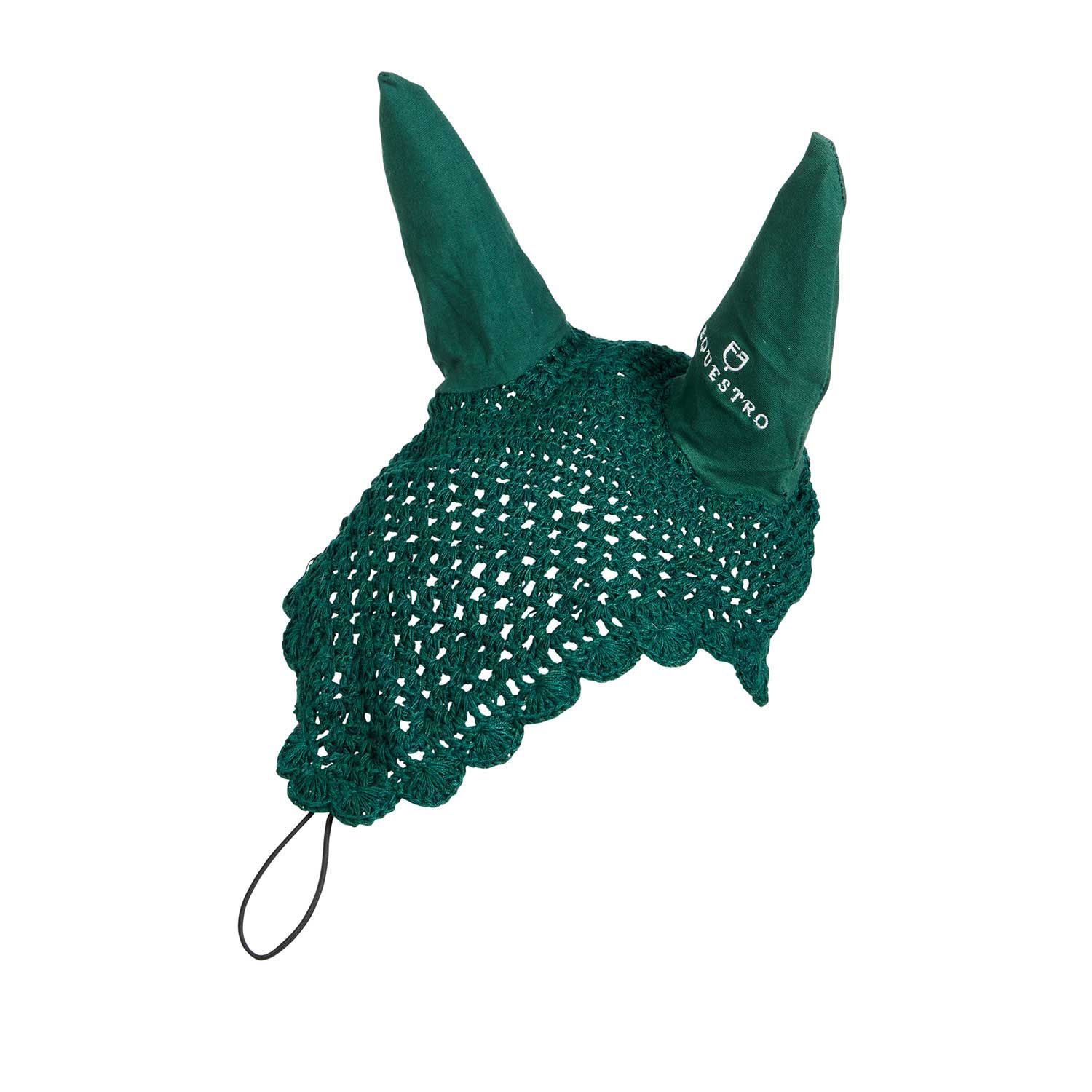 Fliegenohren Knitted Fly Veil With Elastic Front Strap