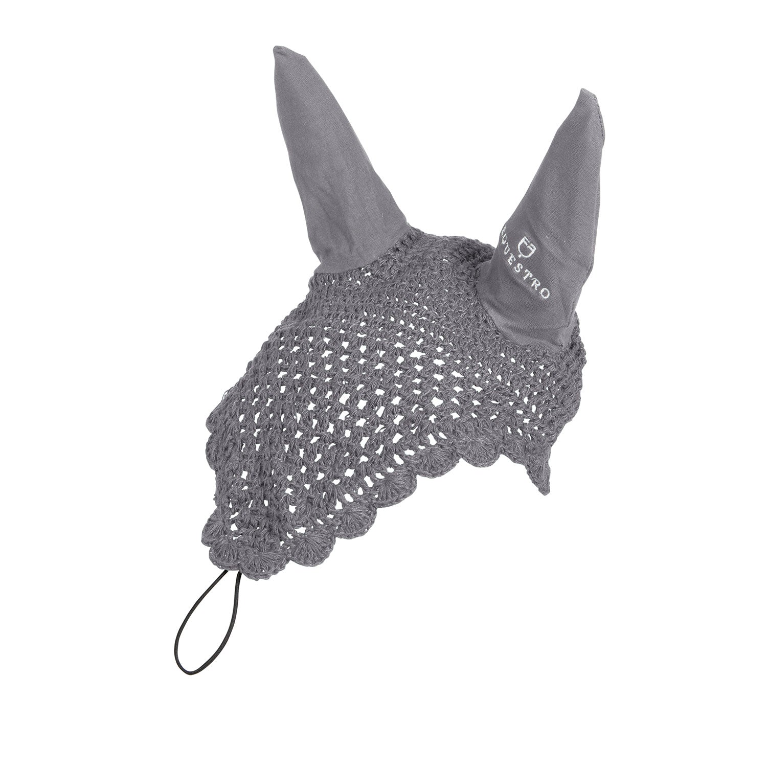 Fliegenohren Knitted Fly Veil With Elastic Front Strap