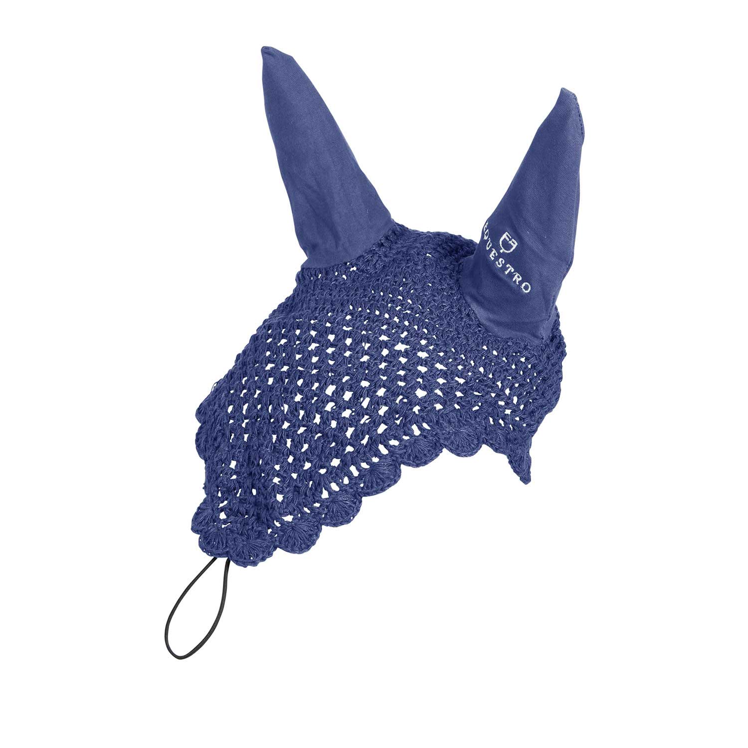 Fliegenohren Knitted Fly Veil With Elastic Front Strap