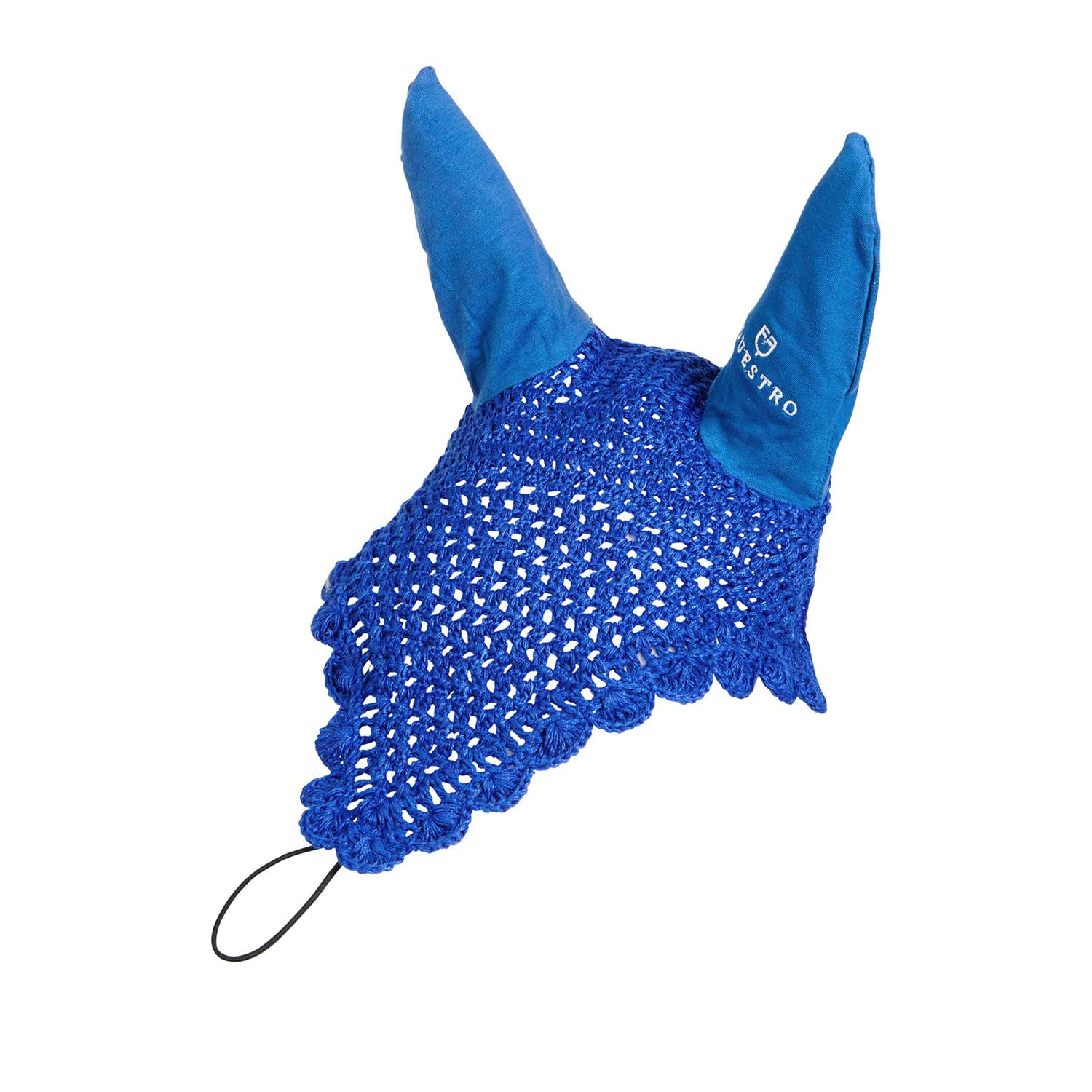 Fliegenohren Knitted Fly Veil With Elastic Front Strap