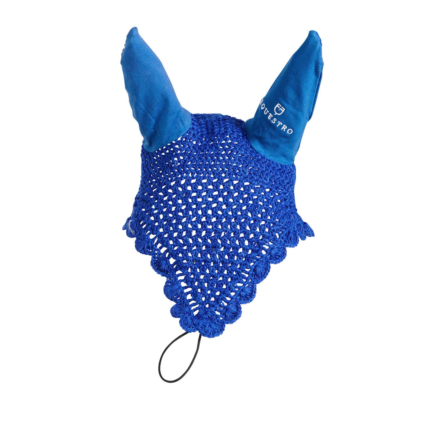 Fliegenohren Knitted Fly Veil With Elastic Front Strap