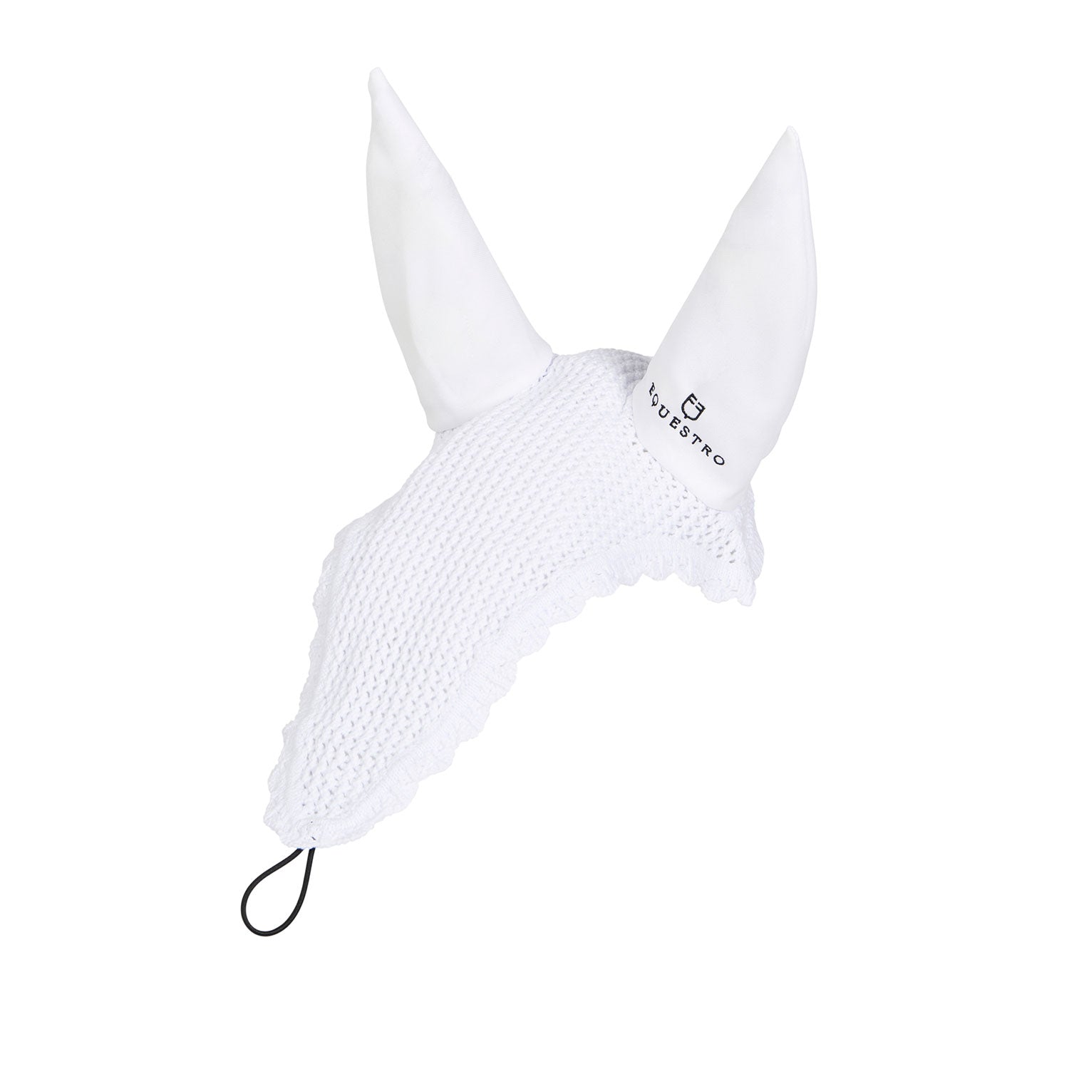 Fliegenohren Knitted Fly Veil With Elastic Front Strap