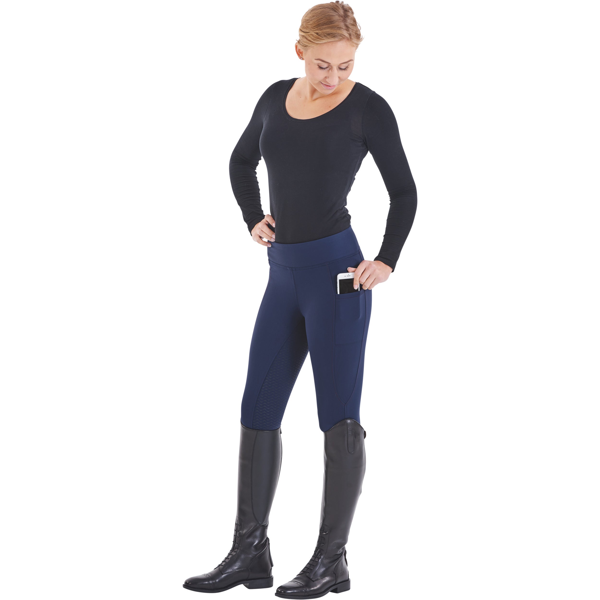 Reitleggings TORNIO WINTER TEENS Fullgrip - Reitstiefel Kandel - Dein Reitshop