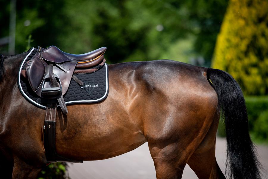 Sattelpad fürs Springreiten Slim 10 mm