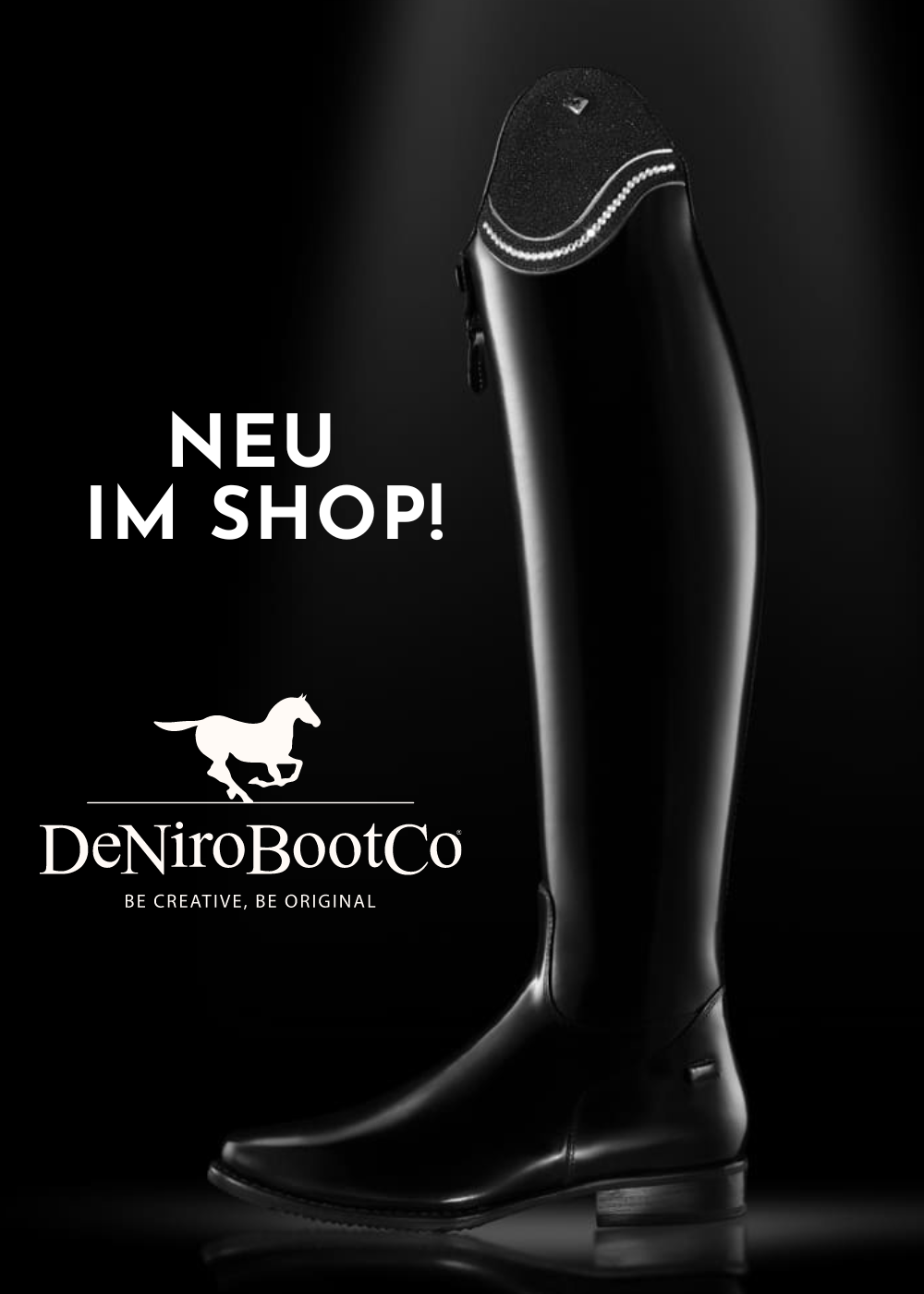 Reitstiefel neu Clearance