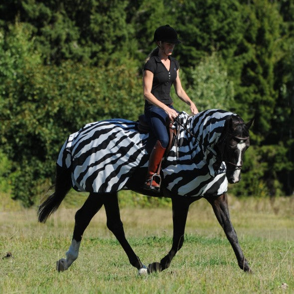 Ausreitdecke Buzz-Off Riding Zebra