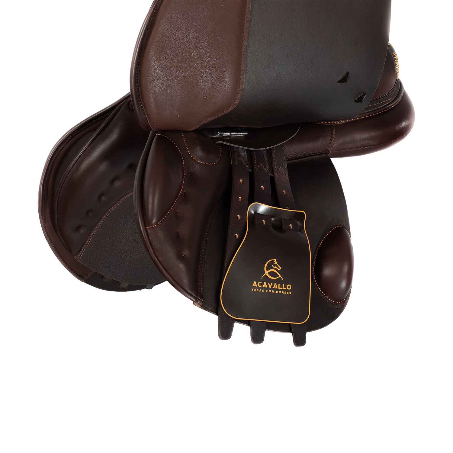 Springsattel Venziano Jumping Saddle with Flocked Panels