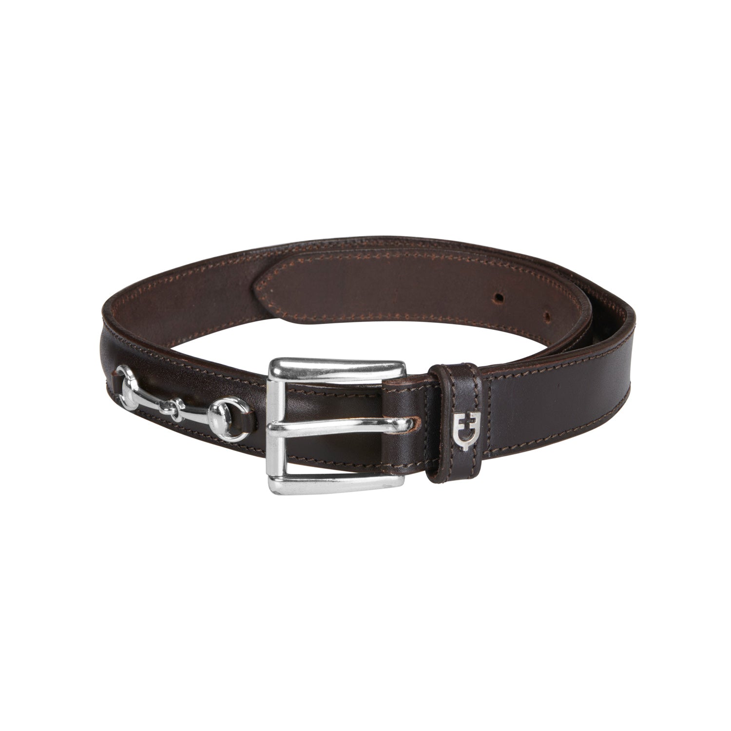 Gürtel Leather Belt With Snaffle Bits