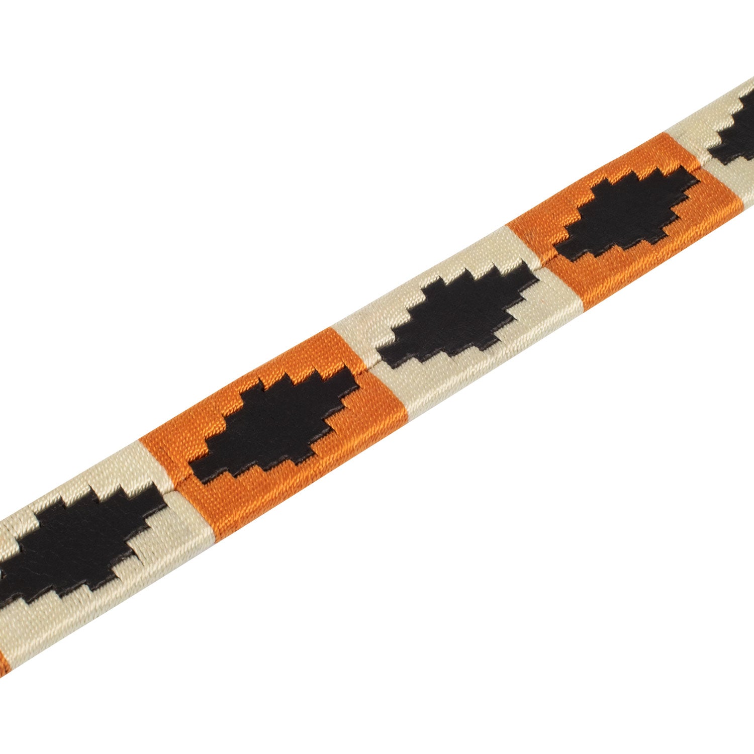 Gürtel Leather Belt With Navajo Decorations