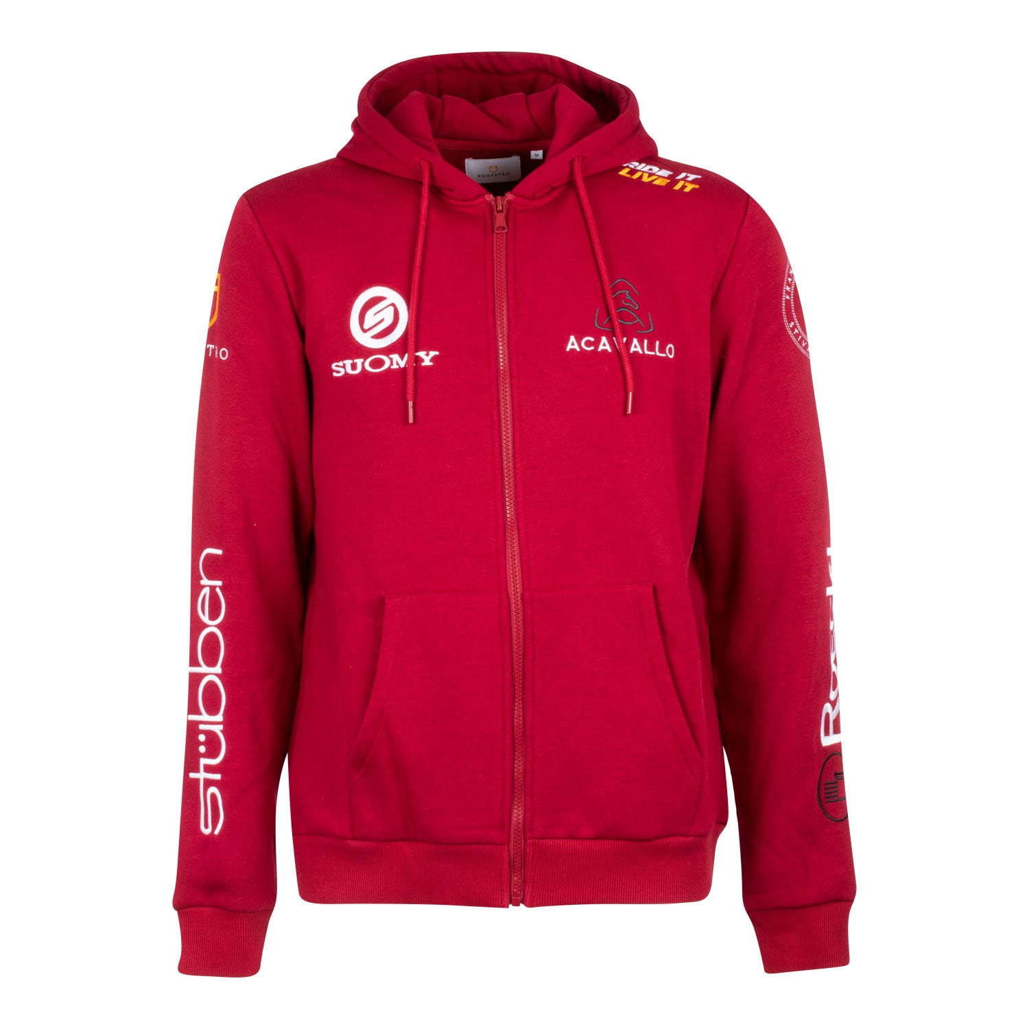 Hoodie Men'S Hoddie With Multilogo Patches