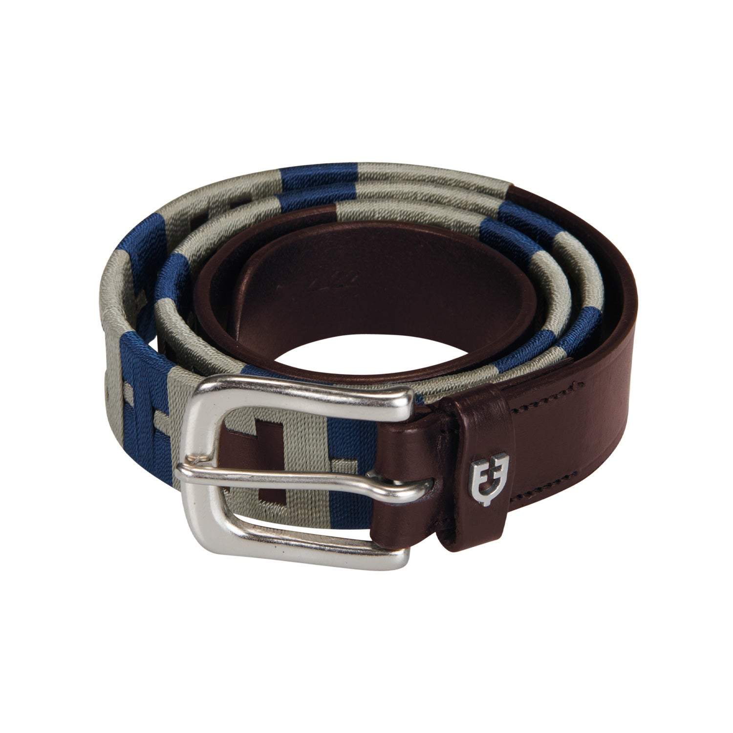 Gürtel Leather Belt With Geometric Pattern