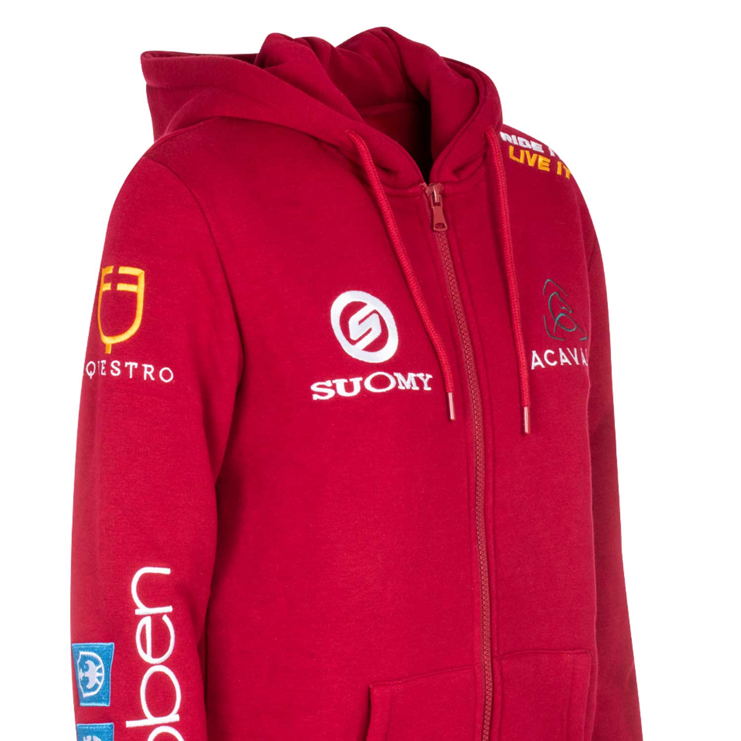 Hoodie Women 'S Hoddie With Multilogo Patches