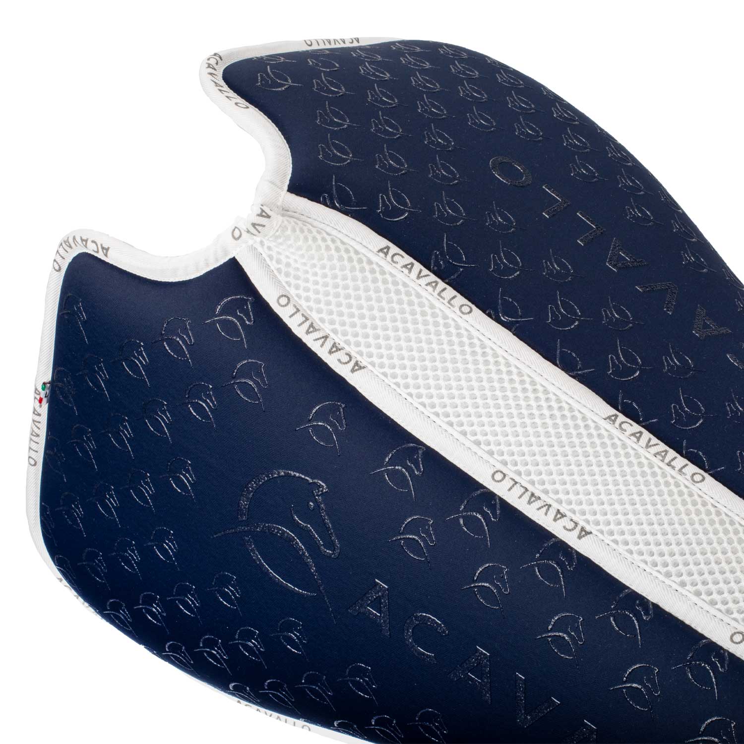 Pad dressage lycra e memory foam hanno aiutato il pad con fibra di bambù