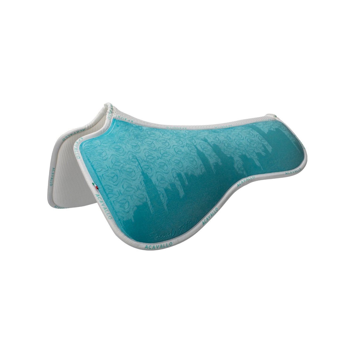 Pad Spine Free Lycra & Memory Foam 1/2 Pad Dressage w/Silicon Grip & Bamboo