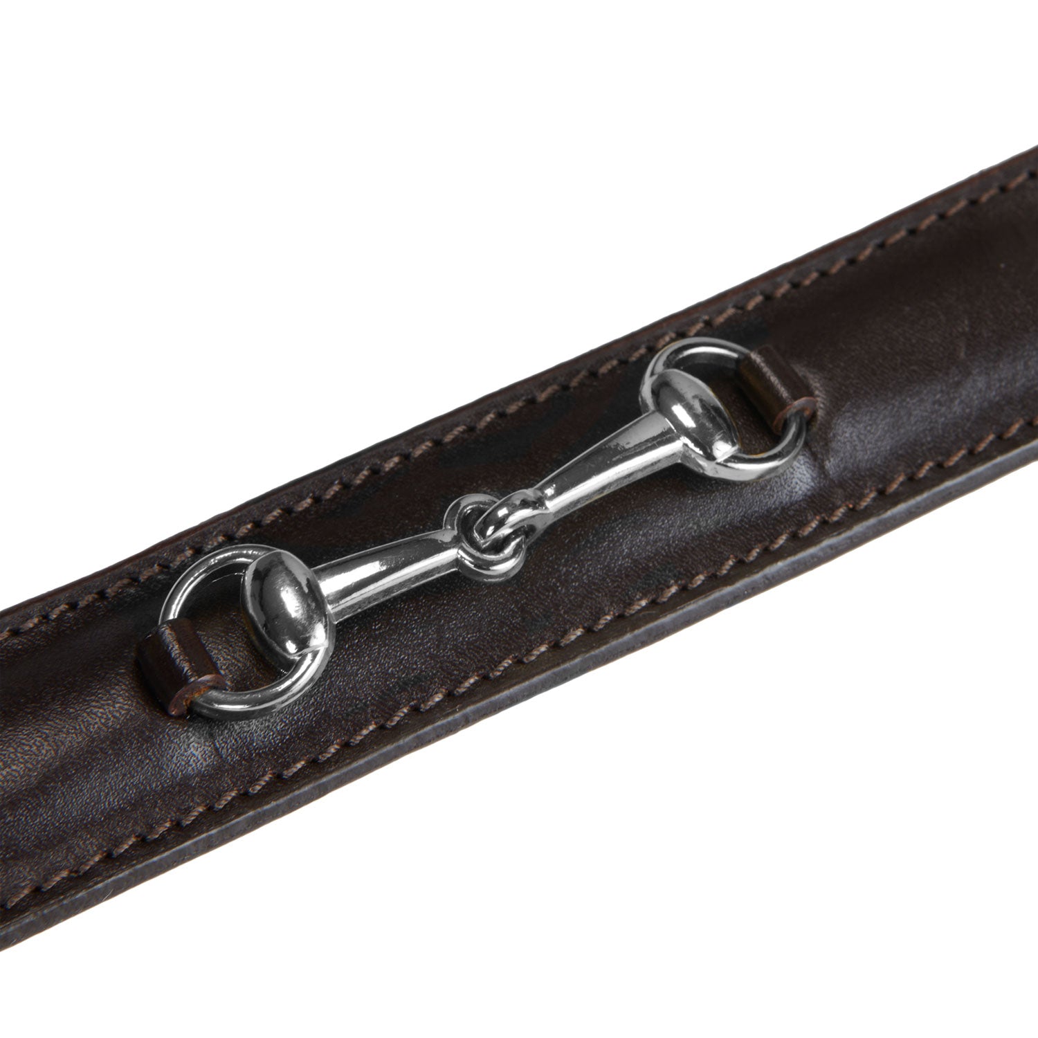 Gürtel Leather Belt With Snaffle Bits