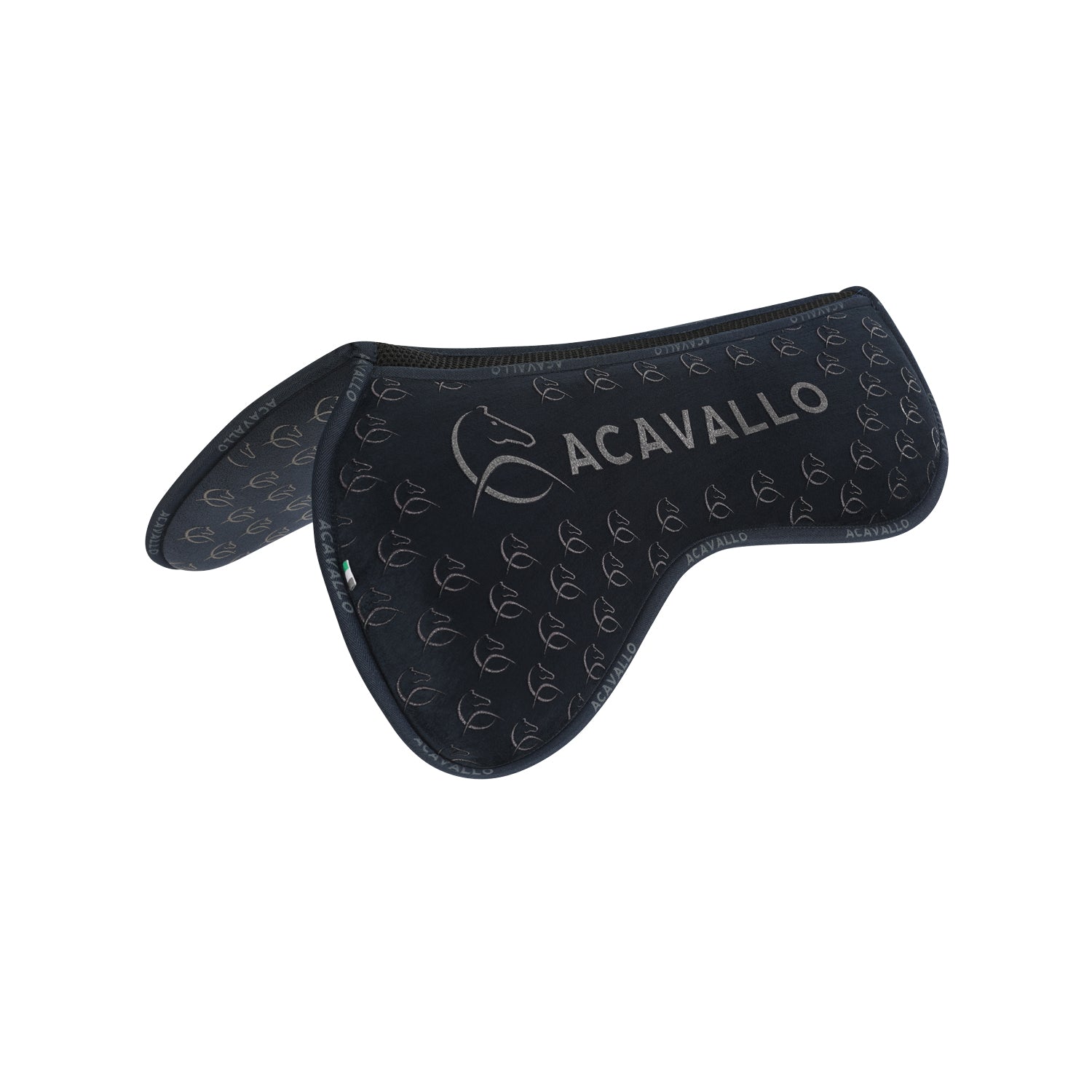 Pad Withers shaped 3D spine pad silicone grip