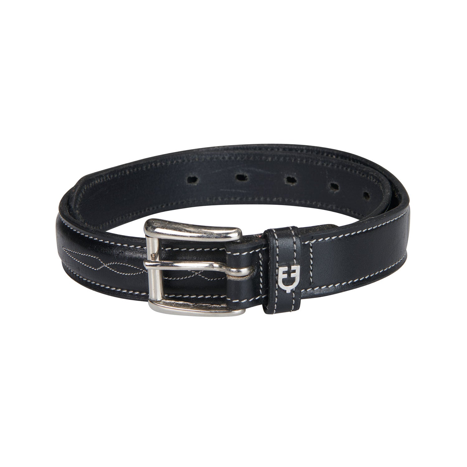 Gürtel Leather Belt With Handcrafted Embroidery