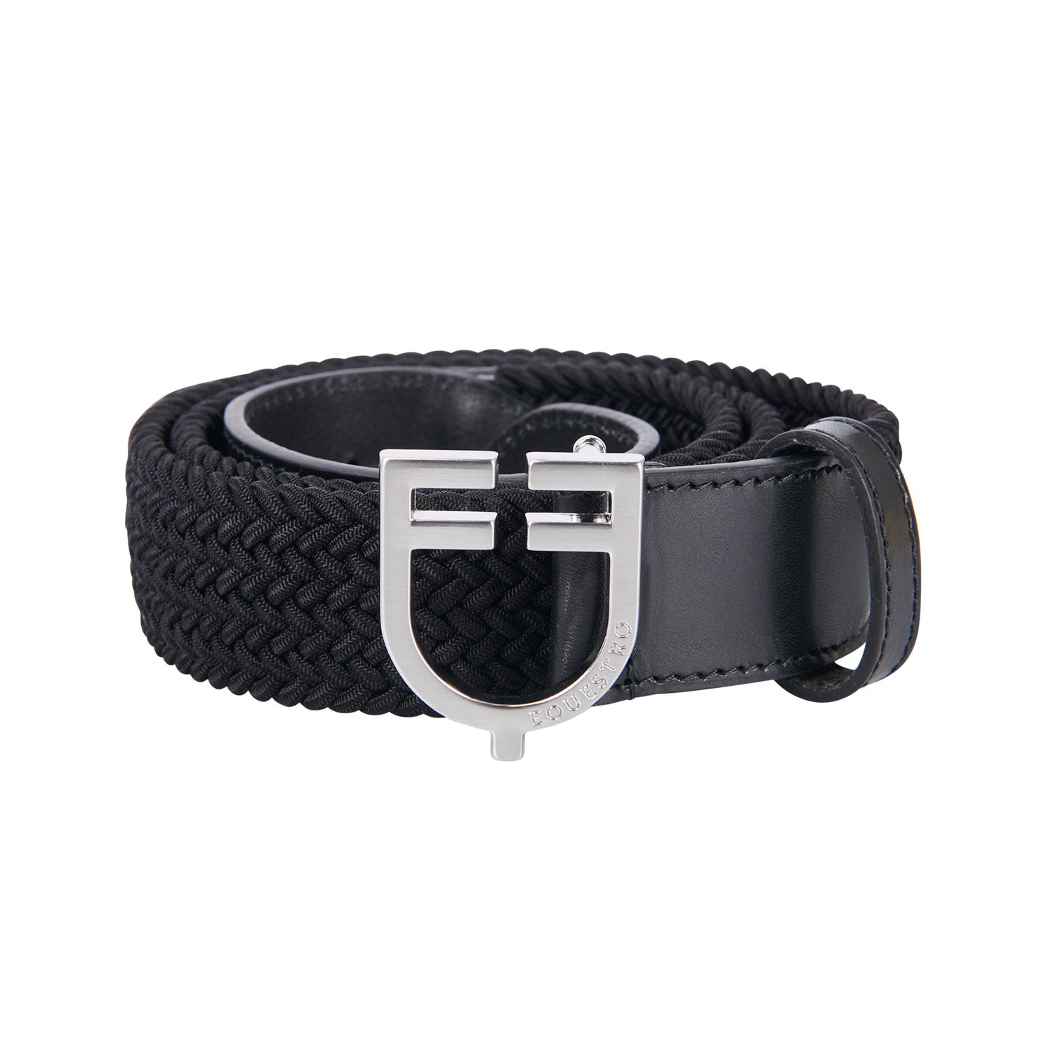 Gürtel Leather Elastic Belt With Logoed Buckle