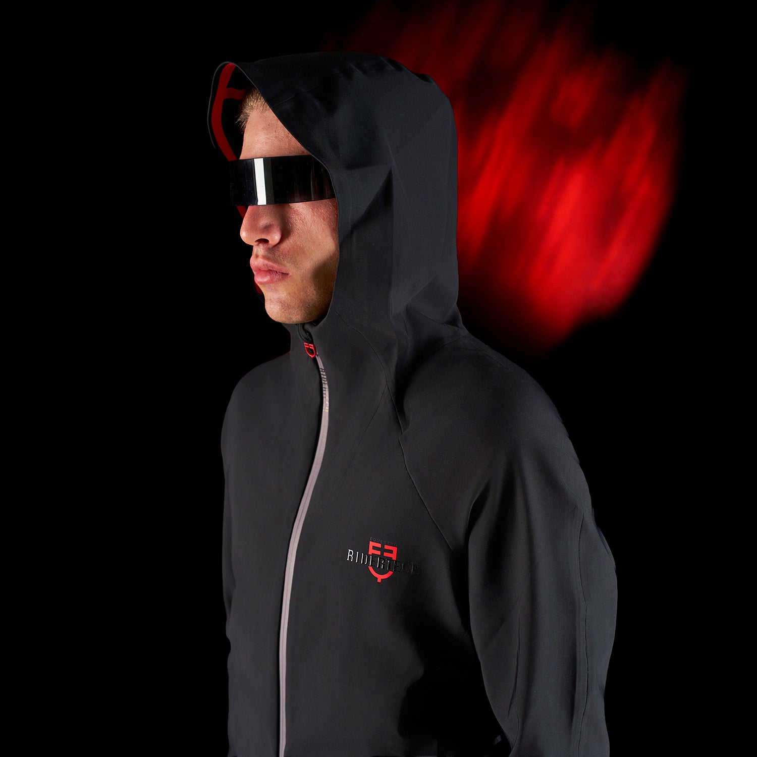 Hoodie Ridertechnology Men'S Technical Hooded Sweatshirt