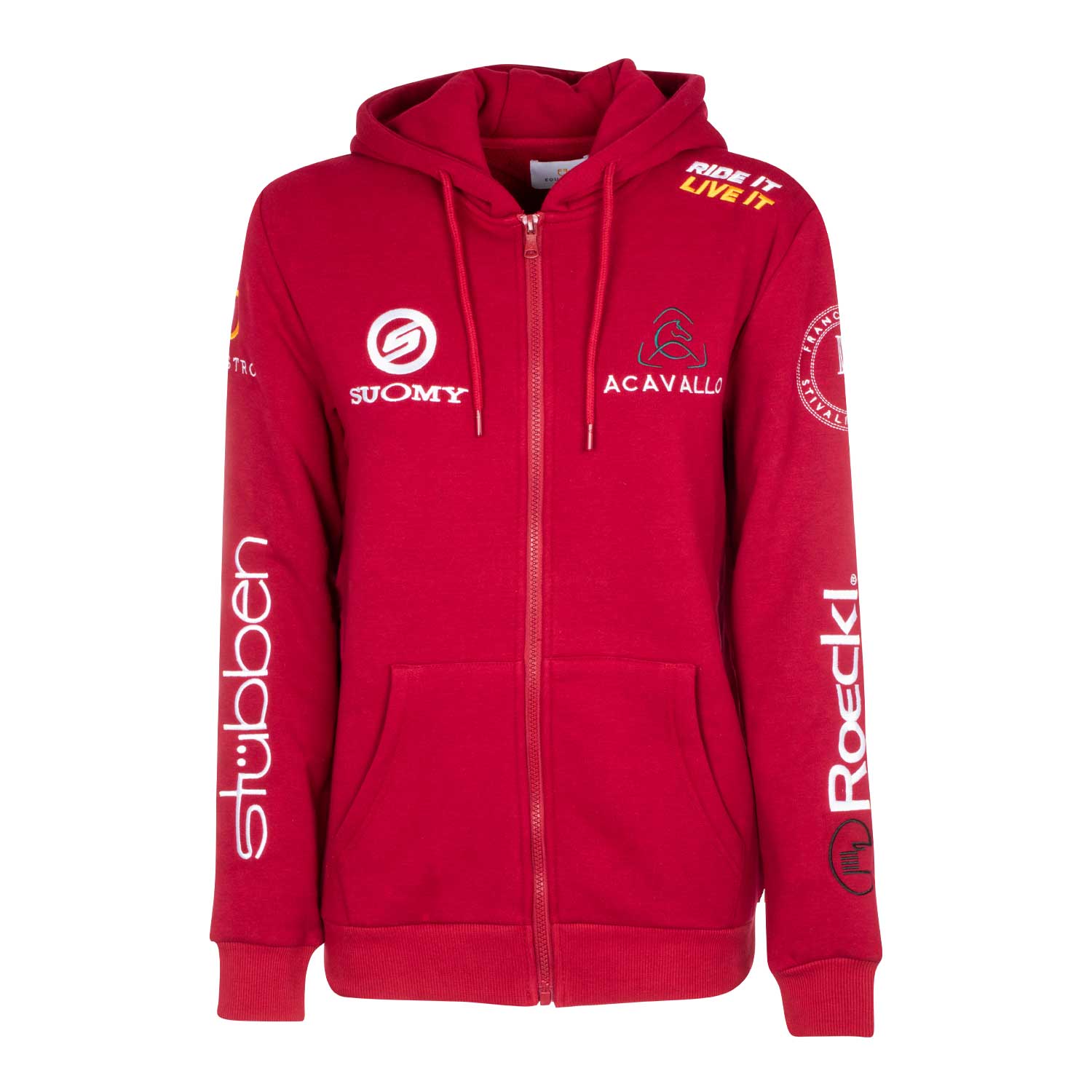 Hoodie Women 'S Hoddie With Multilogo Patches