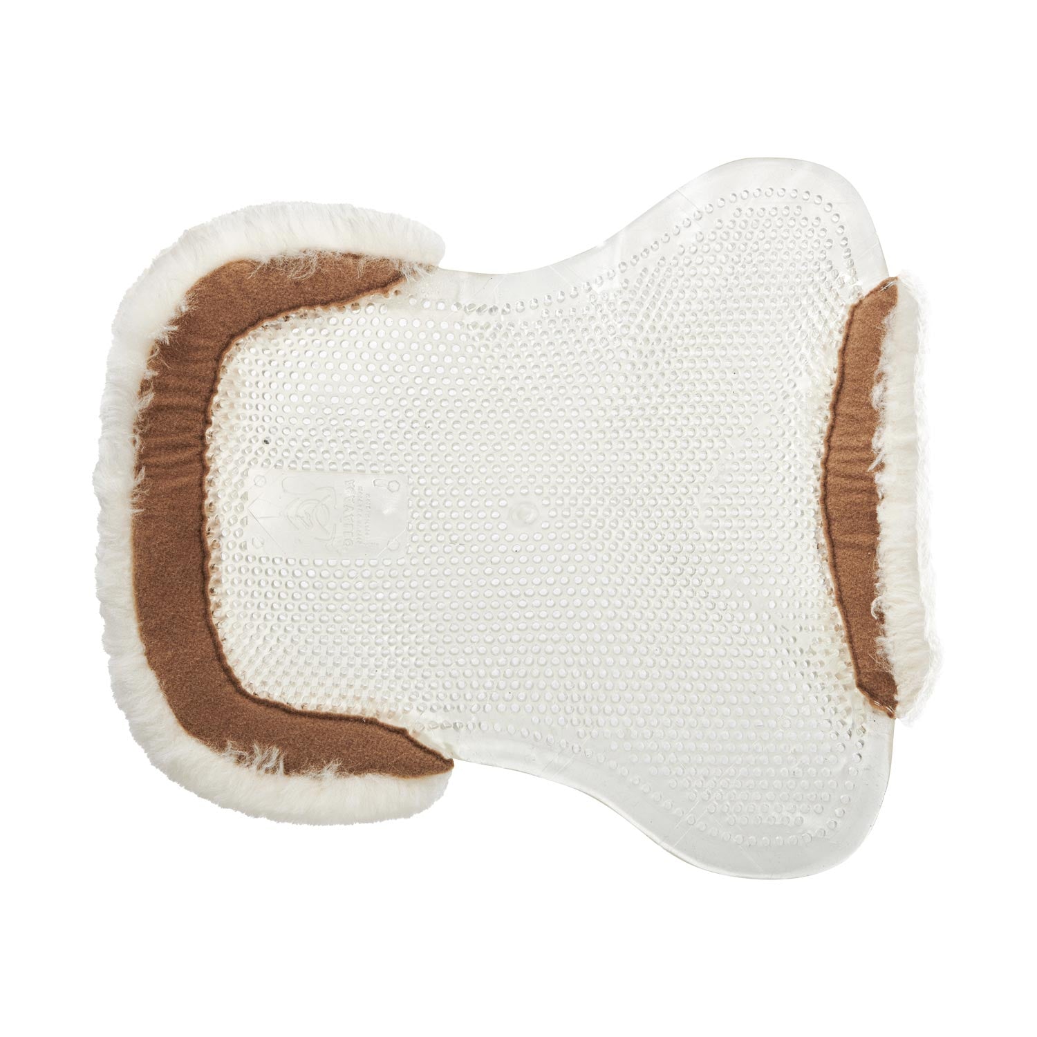 Pad CLASSIC GEL PAD PONY CUT OUT 1/2 SHEEPSKIN EDGE - Reitstiefel Kandel - Dein Reitshop