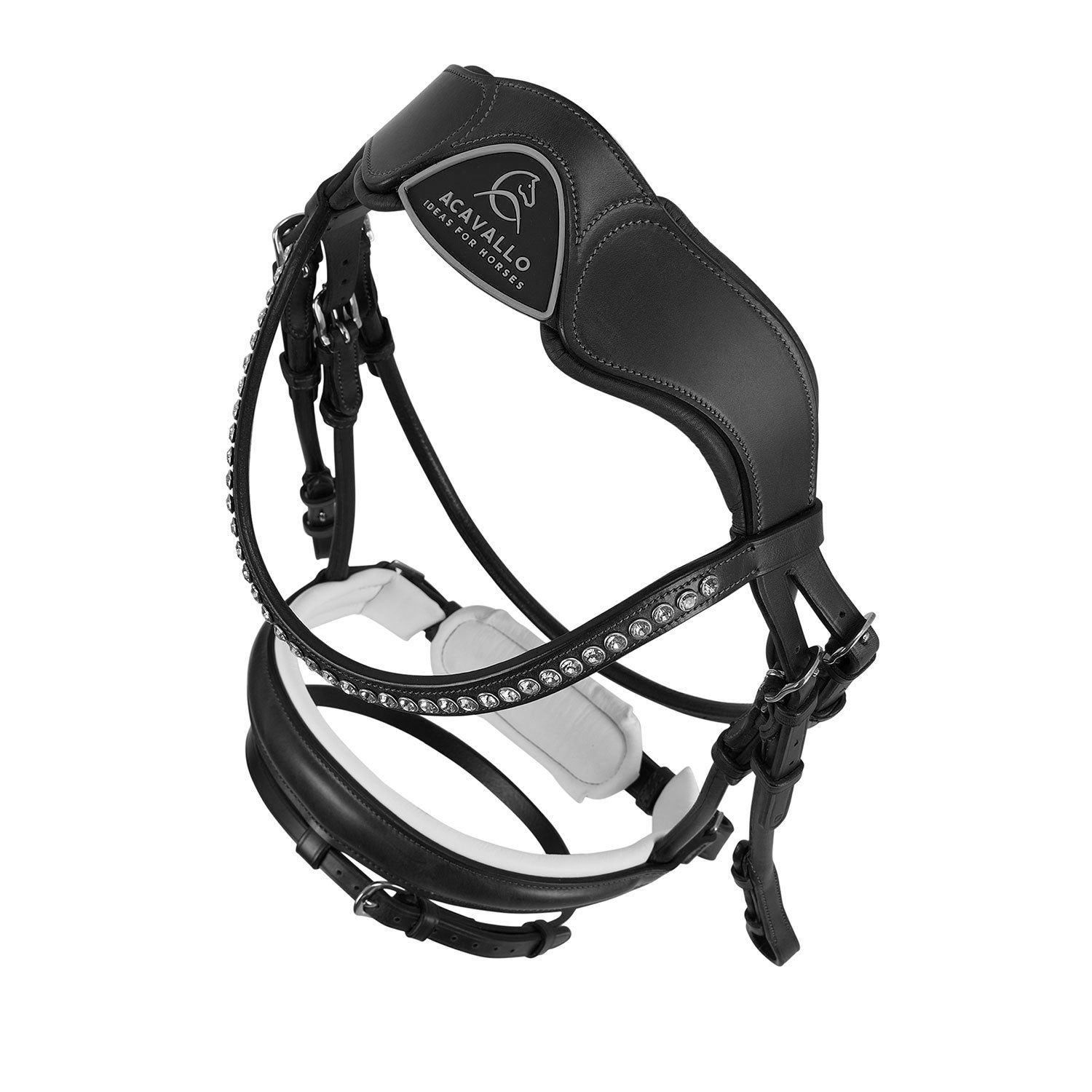 Bridle poesia rolled cuoio briglia