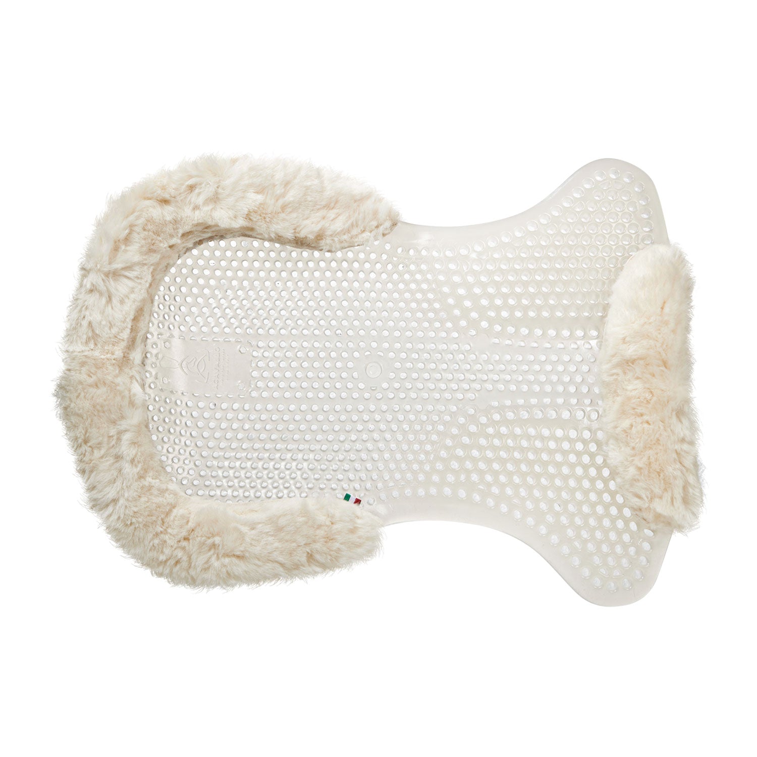 Pad Gel classic pad cut out sheepskin and front riser - Reitstiefel Kandel - Dein Reitshop