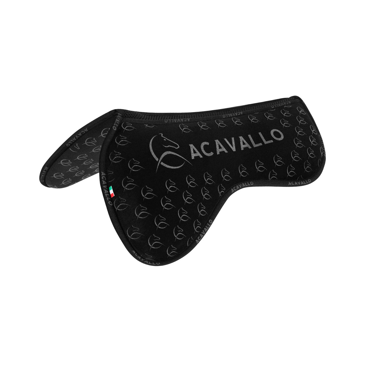 Pad Withers shaped 3D spine pad silicone grip