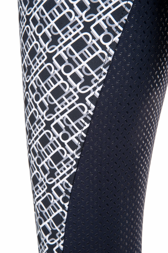 Reithose CANDELA GRIP PRINT Fullgrip